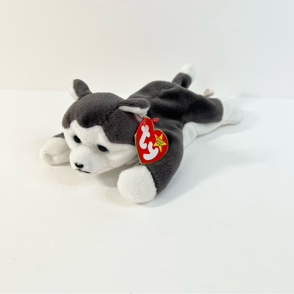 Vintage Beanie Baby Nanook the Husky Dog 1996 Ty Beanie Babies Collection